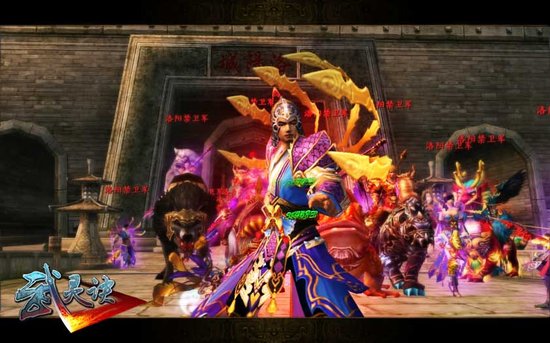 打仗亲兄弟 《武灵诀》独创好友技能