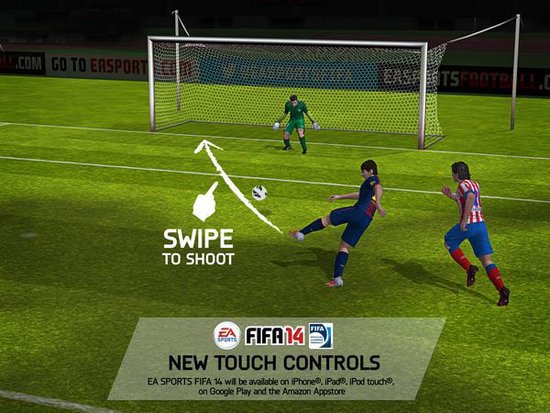 经典足球《FIFA 14》震撼上线 新增手势操作