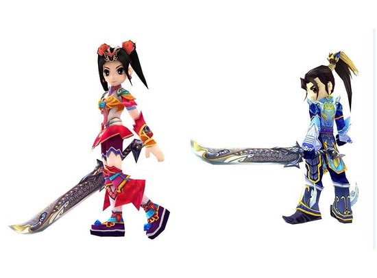 《热血江湖》英雄美人系列披风