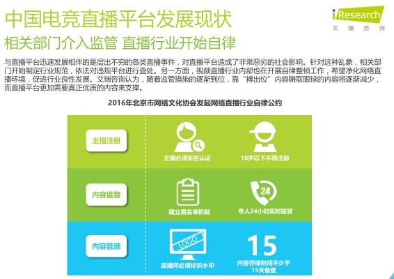 艾瑞：2016年电竞市场规模将超300亿元