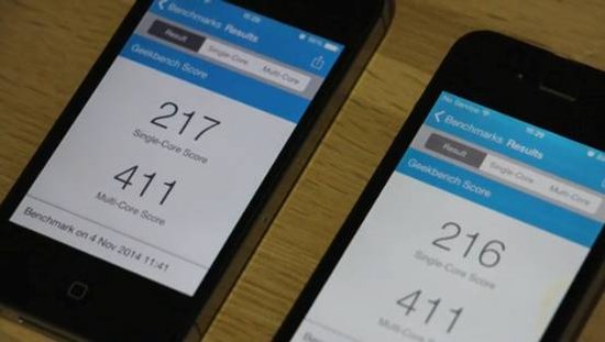 PP助手:iOS8.1.1对老设备性能提升尚不明显