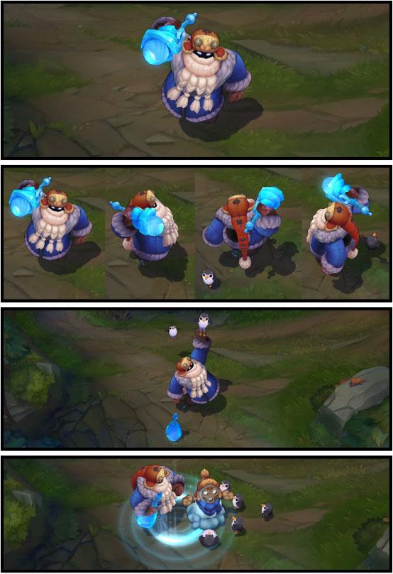 LOL测试服:全新冰雪节皮肤曝光