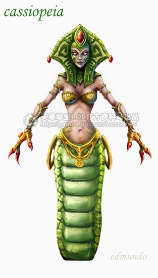 美服新英雄抢先看 蛇之拥抱卡西奥帕亚