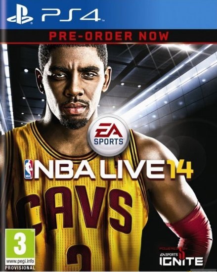 《NBA Live 14》封面公布 凯里·欧文成招牌球