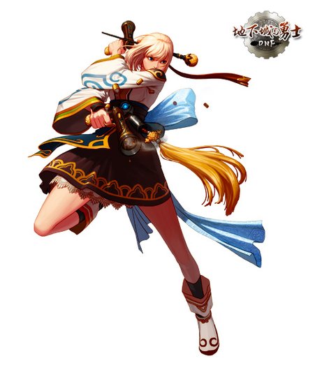 DNF御姐控疯狂期待 女神枪手点燃激情