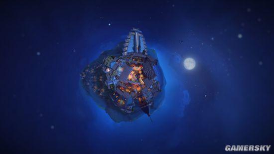 玩家自制小小星球版守望先锋地图 俯瞰多拉多