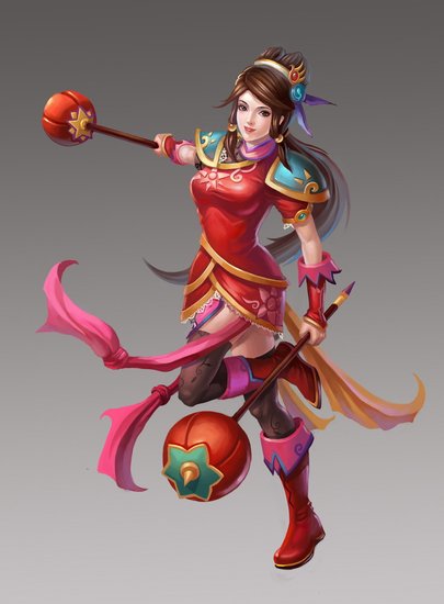 <em>女人</em>能<em>顶半边天</em>《起凡群雄逐鹿》_游戏_腾讯
