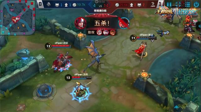 MVP选手说:韩信怎么玩才6? 看sViper.流苏五杀