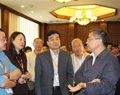 文化部副部长项兆伦会见参展商:建议开展游戏主题城