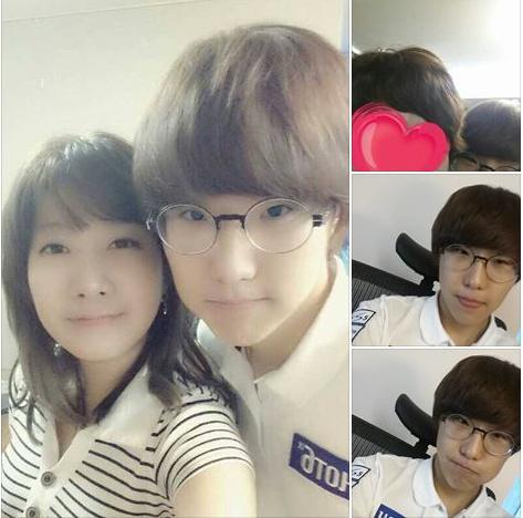 IMP微博晒与萌妹合照 谁才是正牌女友