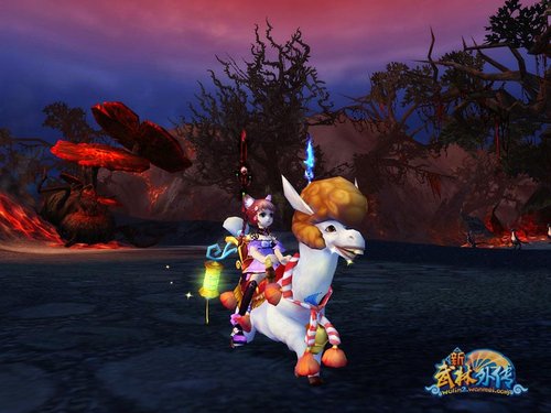 马踏飞燕溅流云 新武林外传神驹驾临