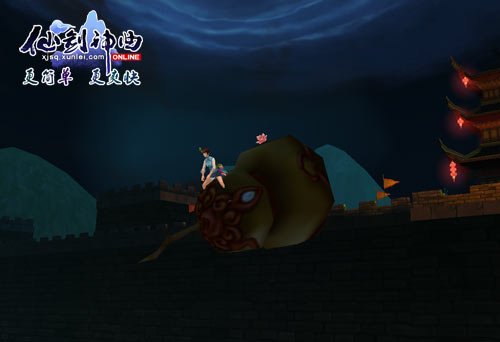 迅雷《仙剑神曲OL》子夜金陵探险