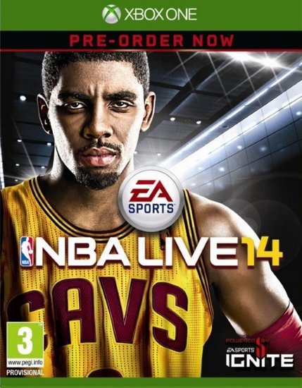 《NBA Live 14》封面公布 凯里·欧文成招牌球