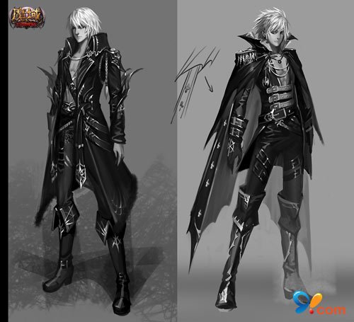 《魔域》时装周 吸血鬼<em>外套性感</em>撩人_游戏_腾