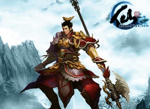 霸气上古长枪图片