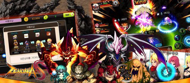 手游情报站:《泽诺尼亚传奇S》安卓人气封测启