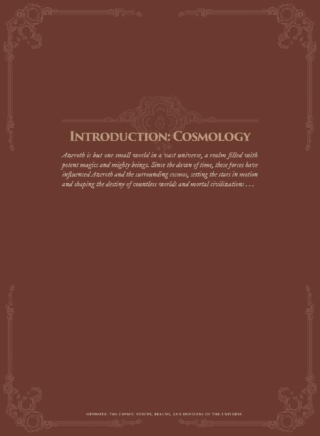 《魔兽世界编年史》预览图公布!历史秘闻全收录