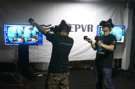 STEPVR推国内首款大空间多人对战VR游戏 欲抢占先机