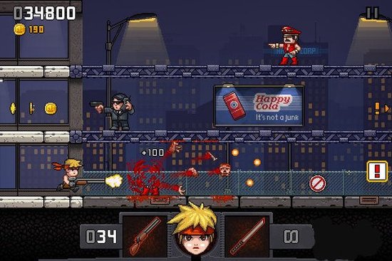 血腥像素风!跑酷手游《琼恩计划》即将上架_游戏_腾讯网