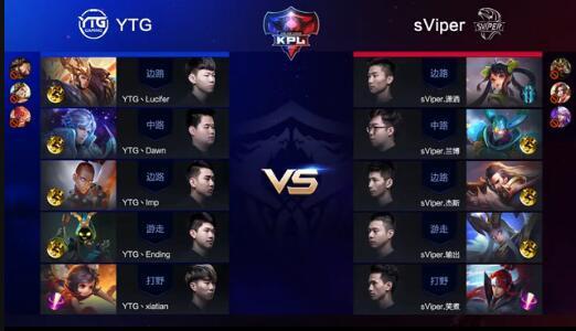 KPL春季赛5月26日综述:XQ成功复仇QG sVip