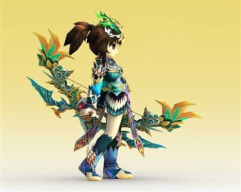 一箭钟情 热血江湖俊朗弓箭手