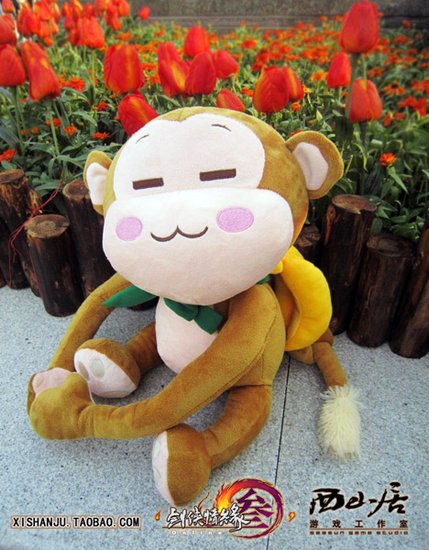 新剑网3六一献礼 小悟空玩偶上架
