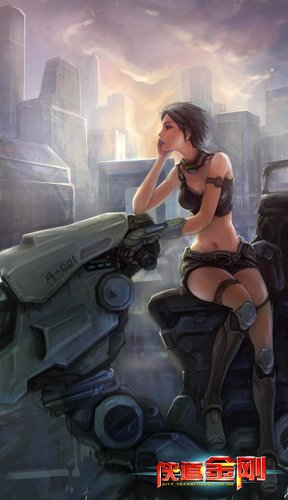 《<em>侠道</em>金刚》<em>美少女</em>对抗战争机器_游戏_腾讯