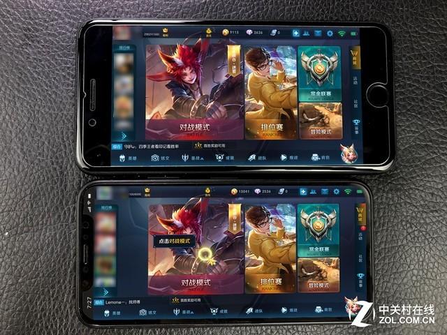 iPhone X玩《王者荣耀》 这视野吓一跳