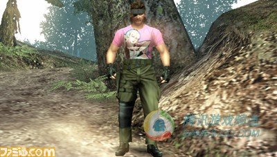 PSP《合金装备 和平行者》性感粉T恤