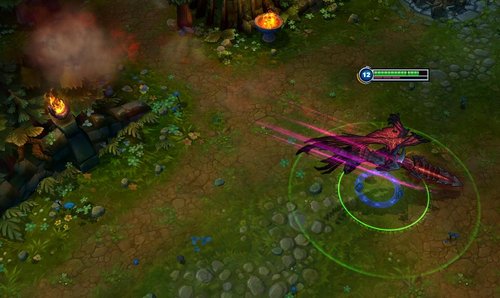 时髦值爆表!新英雄暗裔剑魔技能测试截图