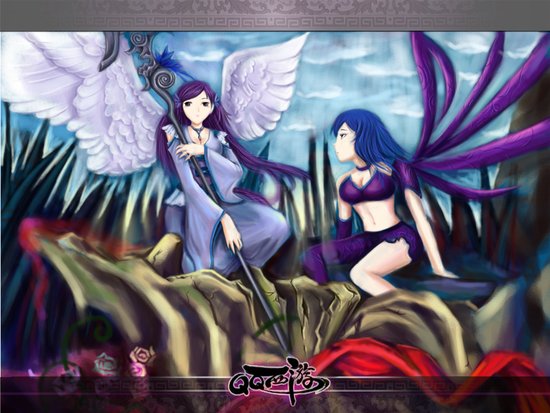 [QQ西游]<em>双飞</em><em>妹纸</em>壁纸_游戏_腾讯网