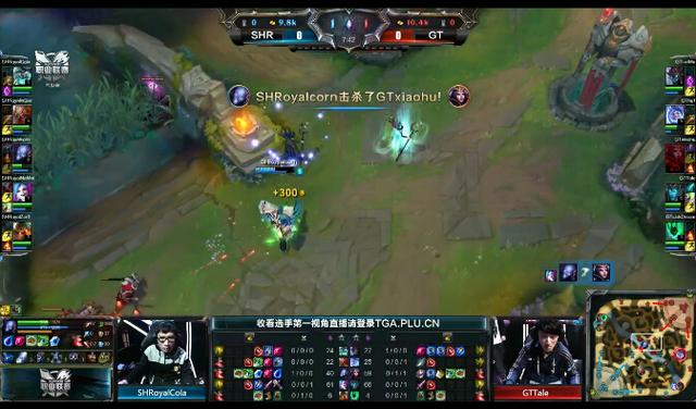 LPL 19日晋级赛第一场:GT复仇之矛强势carry