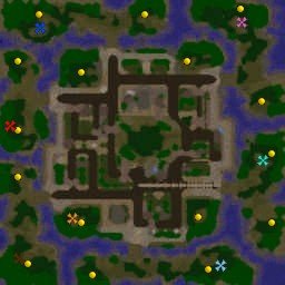 《魔兽争霸3》的激流堡地图