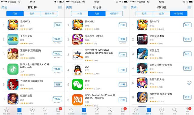 mt2排行_AppStore畅销榜MT2位列第一MT前十(2)