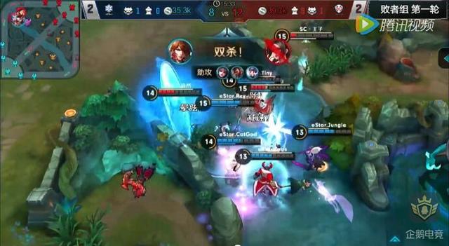 貂蝉扮演救世主 eStar逆风局险中求胜