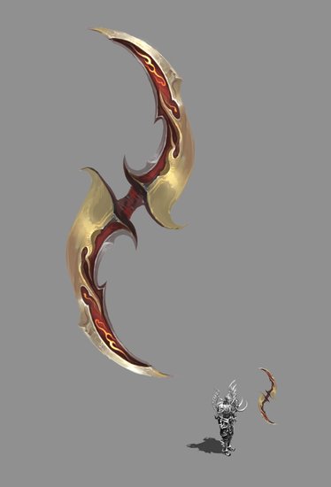 短小精悍 《传世无双》法宝噬魂飞刃_游戏_腾讯网