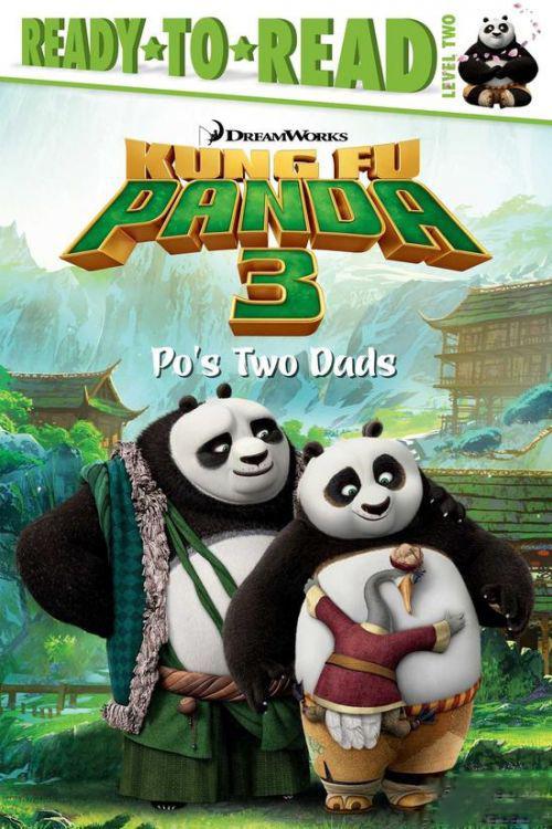 《功夫熊猫3》图书封面曝光 阿宝的两个爸爸!
