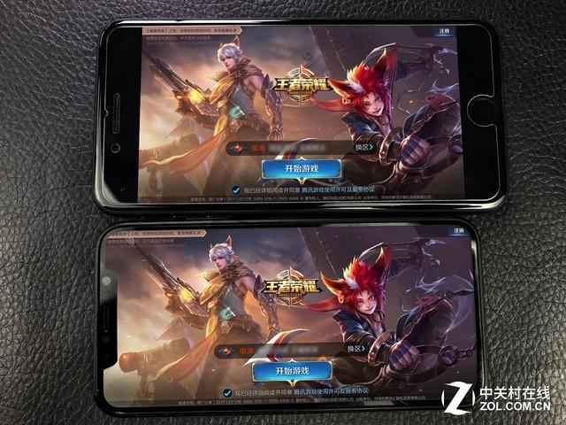iPhone X玩《王者荣耀》 这视野吓一跳