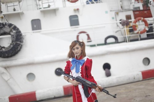 CSOL安娜coser抢鲜看 泳装照露出