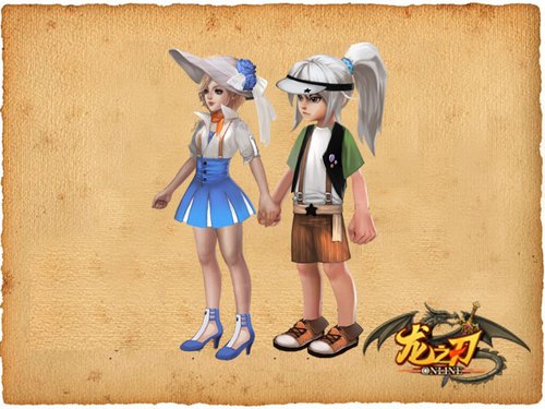 龙之刃夏季时装秀 时尚新款清凉一夏