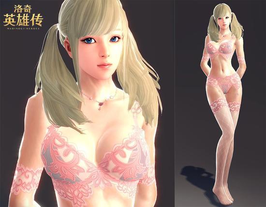 丝袜撩动心弦 《洛奇英雄传》内售<em>情趣</em>内衣 _
