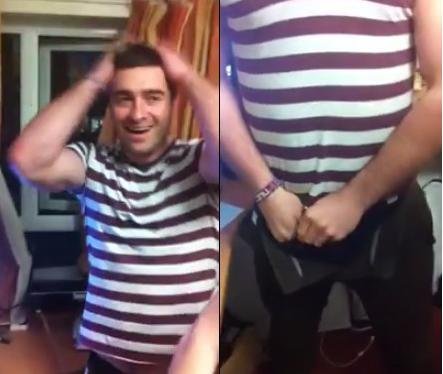 英国大学生打游戏服输 用订书器订睾丸惩罚自