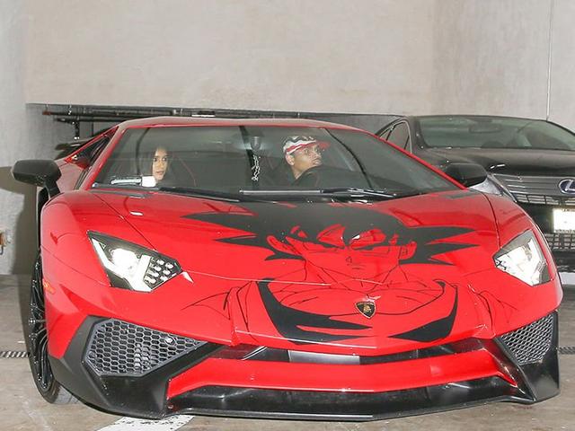 r&b小天王竟是龙珠大粉丝 40万美元定制悟空版兰博基尼跑车