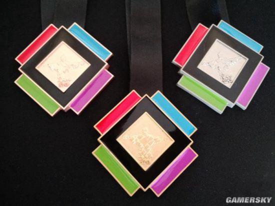 eGames电竞比赛仿奥运会推奖牌 金银铜牌设计