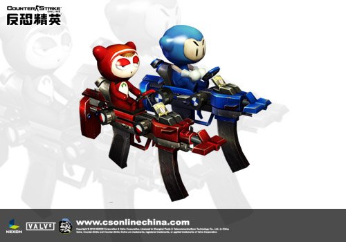 猎魂骑士升级 CSOL童话枪支再度出击