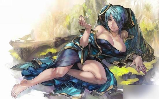 玩游戏就是冲她们来的!30位最胸女角色_游戏_