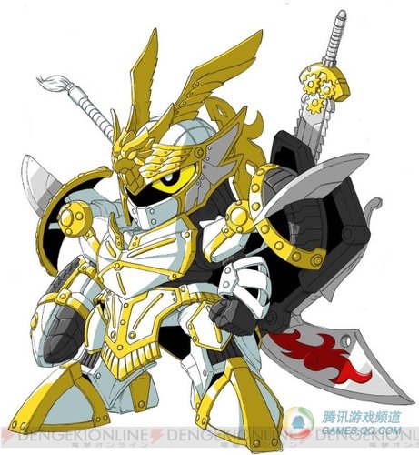 nds《sd高达三国传》刘邦高达登场
