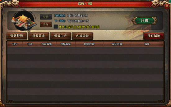 重要的优先 傲天热血三国3官府等级