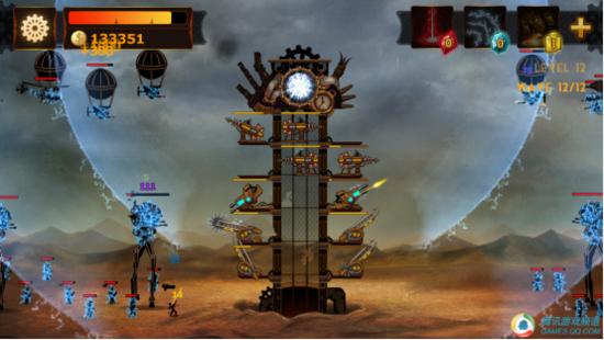 《Steampunk Tower》评测 全新视角玩塔防