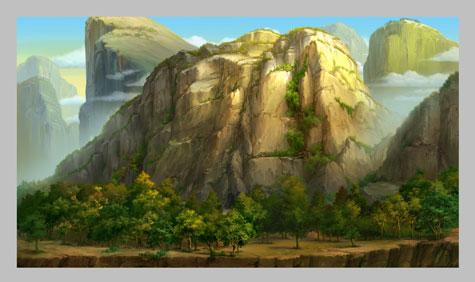 “妖怪” 陈跃军老师国内一线动漫场景绘画大师